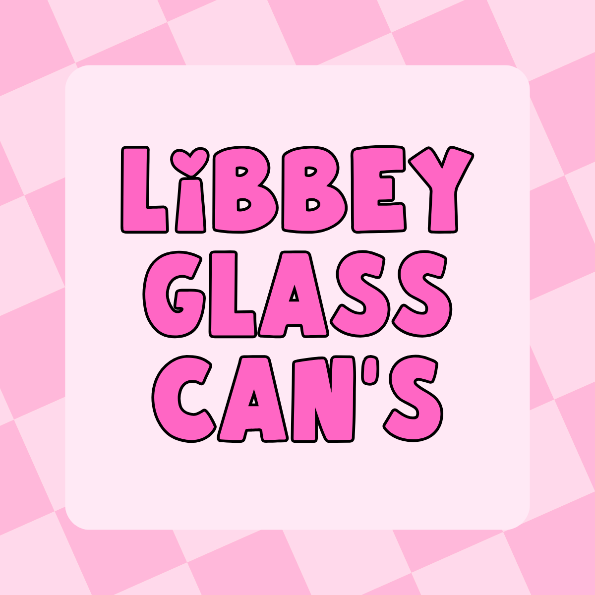 Libbey Glass Can's