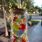 Autism Puzzle Piece Glass Cup