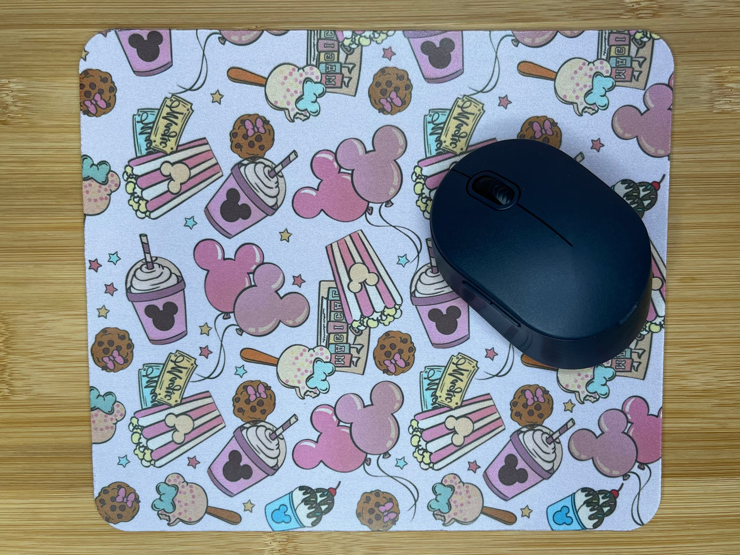 Mouse pad - Pink Foodie