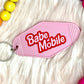 Motel Key Tag - Babe Mobile