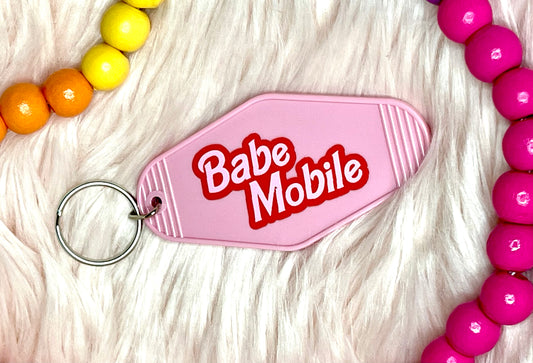 Motel Key Tag - Babe Mobile