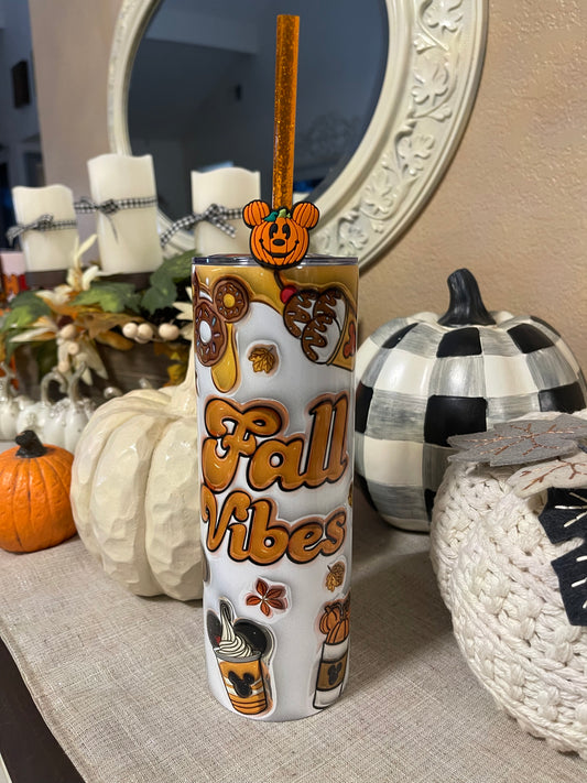 Fall Vibes Mouse Tumbler