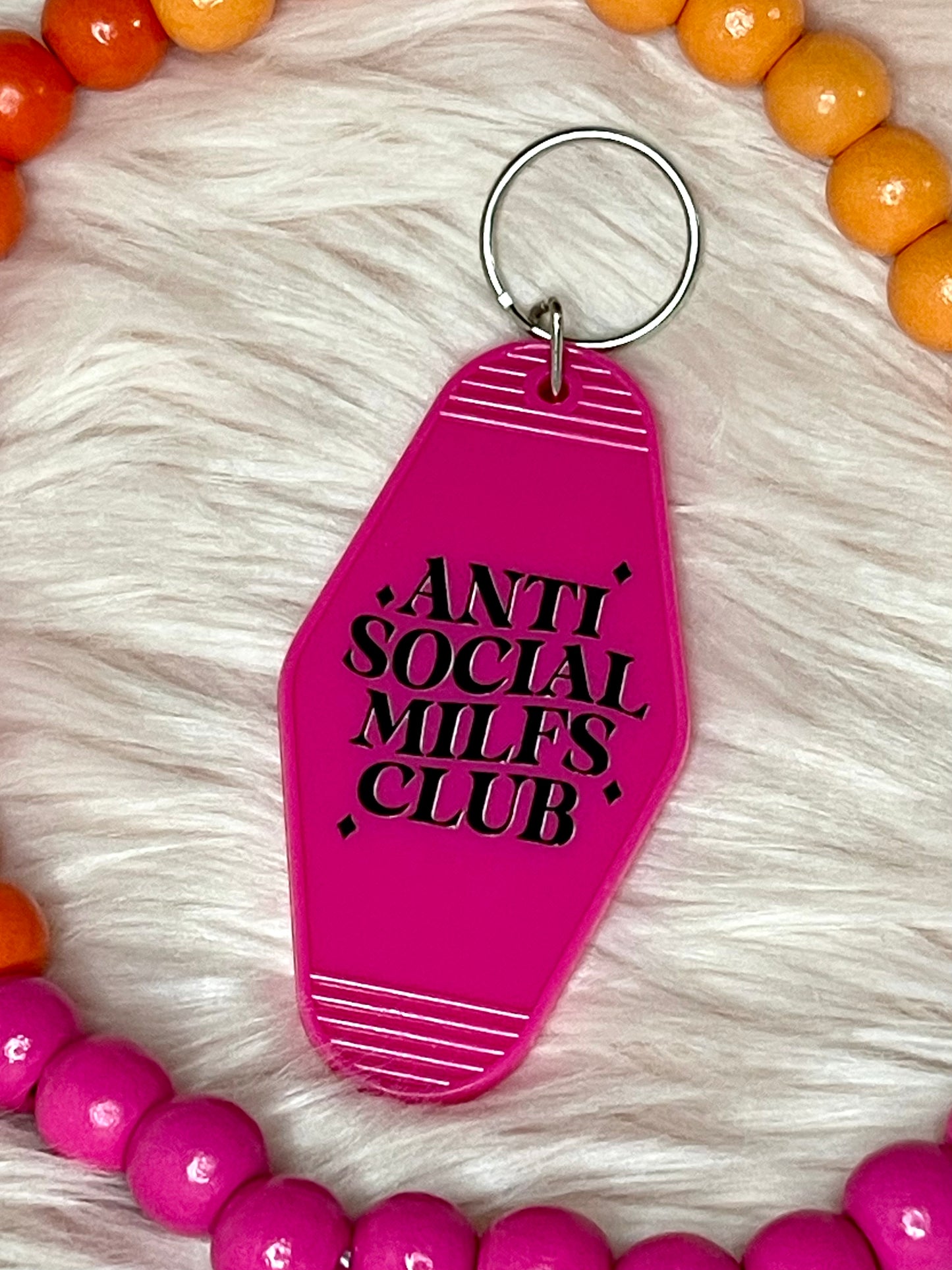 Motel Key Tag - Anti Social MILFS Club