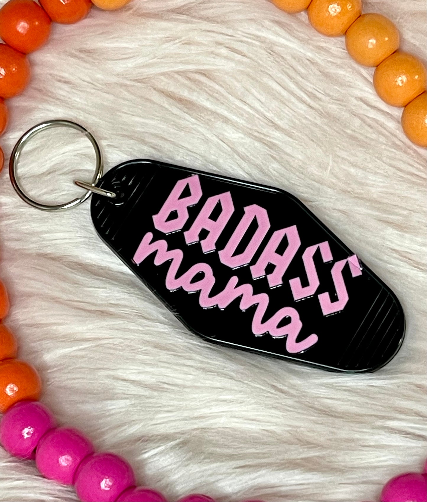 Motel Key Tag - Badass Mama