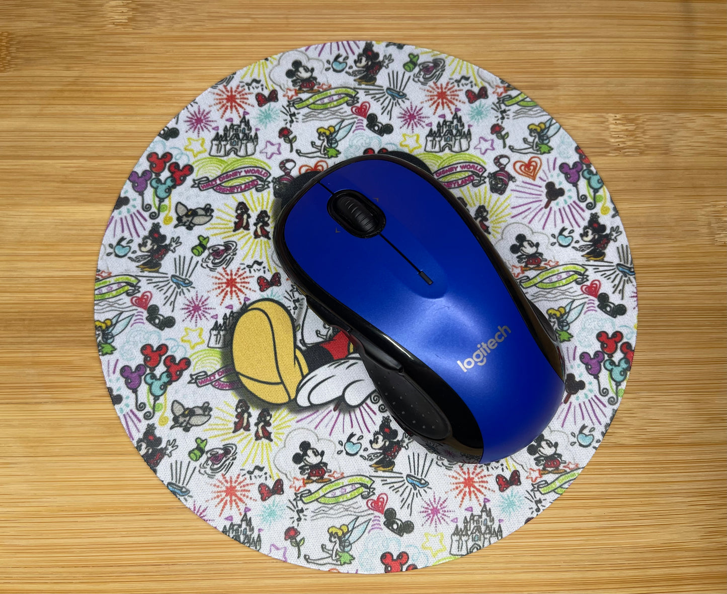 Round “Mouse” mouse pad