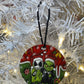 Skeleton & Grinch Ornament