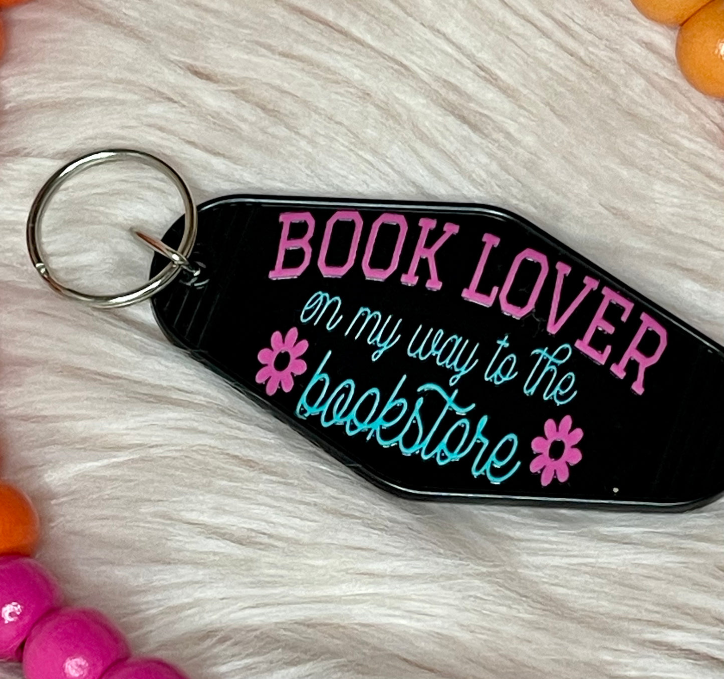 Motel Key Tag - Book Lover