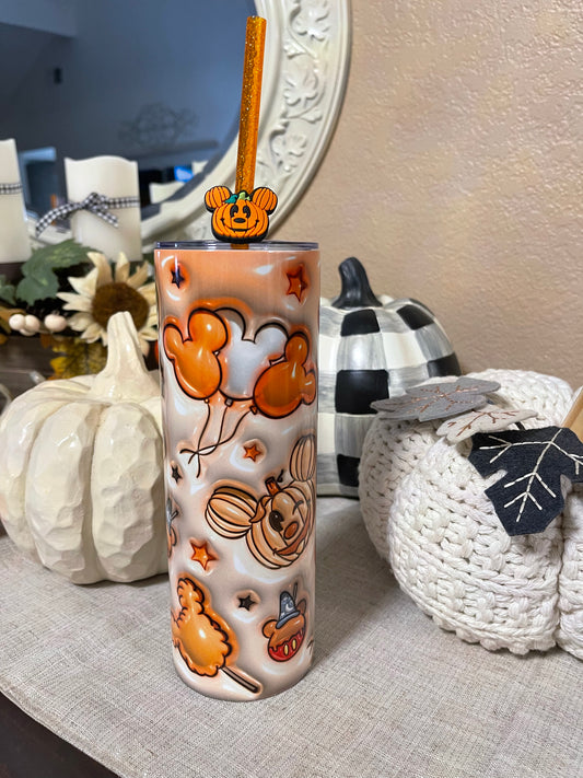 Pumpkin Mouse Fall Tumbler