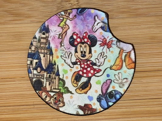 Girl Mouse Car Coaster - MIX or MATCH