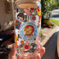 Superhero Glass Cup