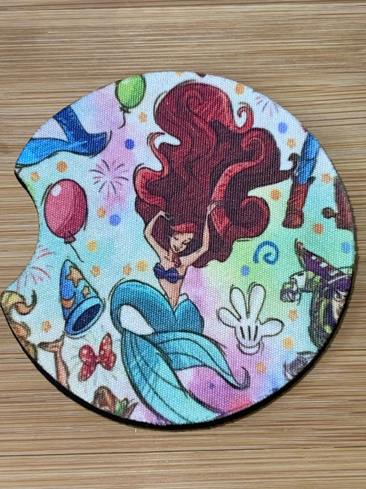 Mermaid Car Coaster - MIX or MATCH